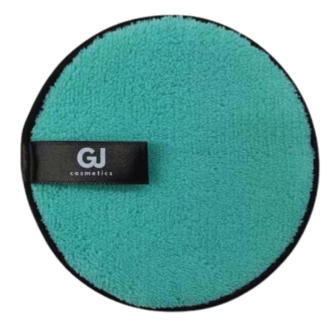 Herbruikbare make-up reinigingspad - Turquoise