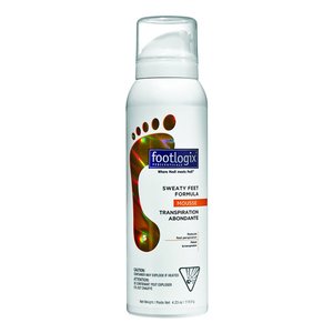 Footlogix Sweaty Feet Formula Mousse 125 ml